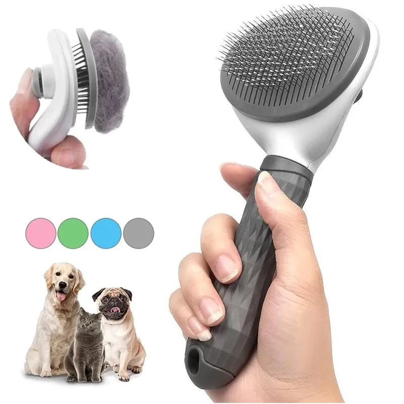 Fur-Free Self-Cleaning Brush