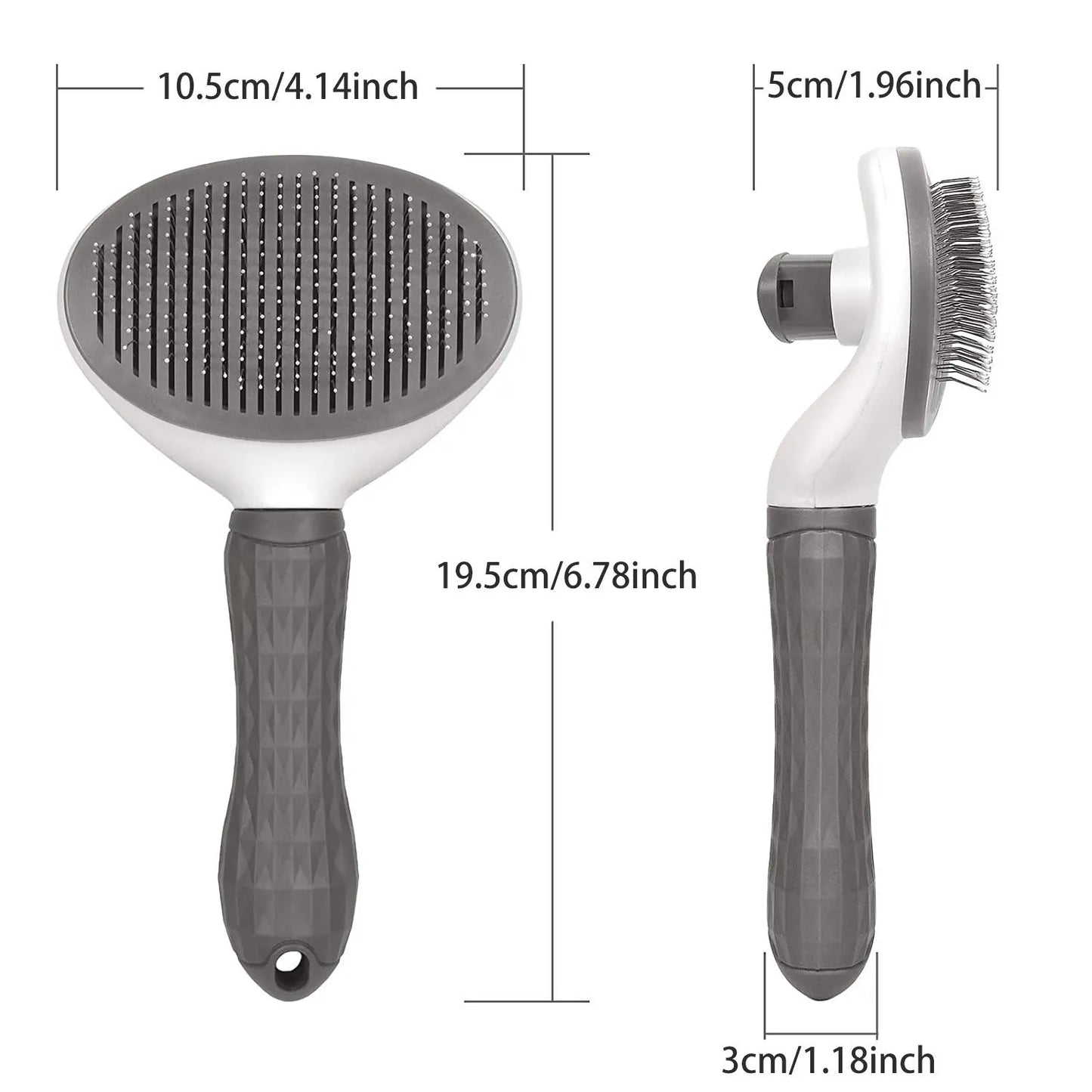 Fur-Free Self-Cleaning Brush