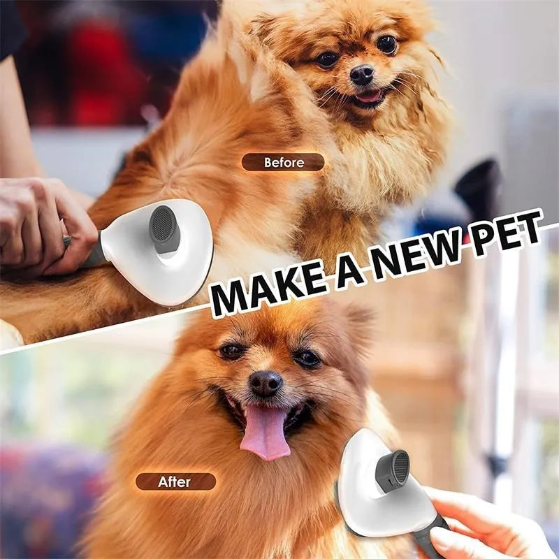 Fur-Free Self-Cleaning Brush