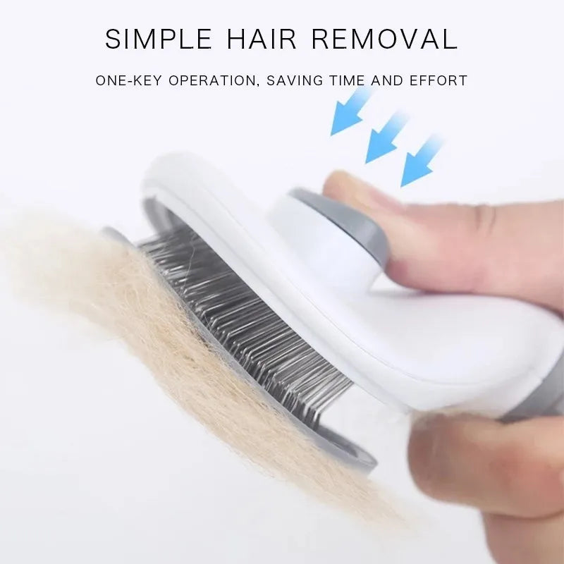 Fur-Free Self-Cleaning Brush