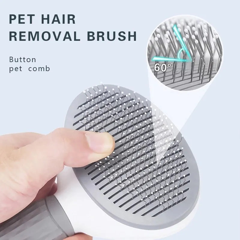 Fur-Free Self-Cleaning Brush