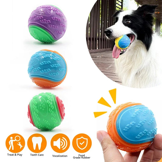 Squeaky Interactive Dog Ball