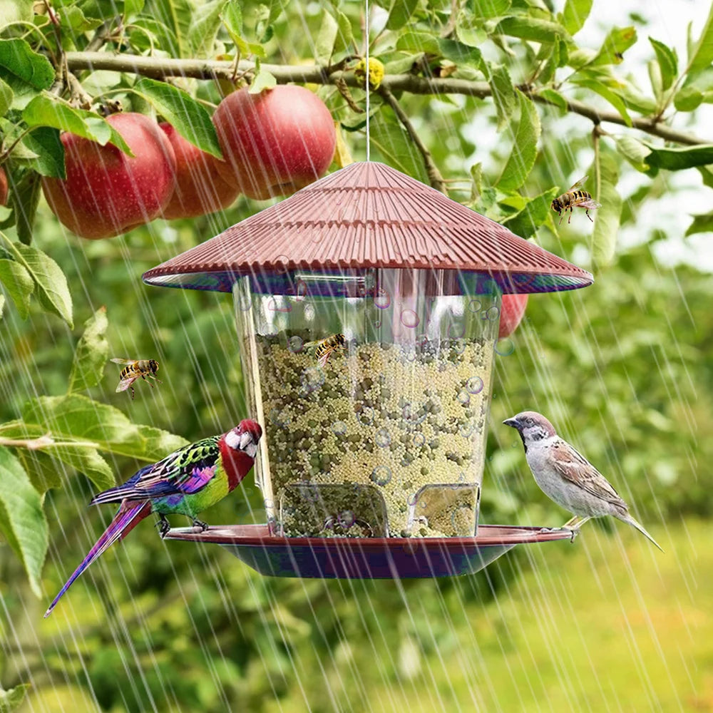 Garden Gazebo Bird Feeder