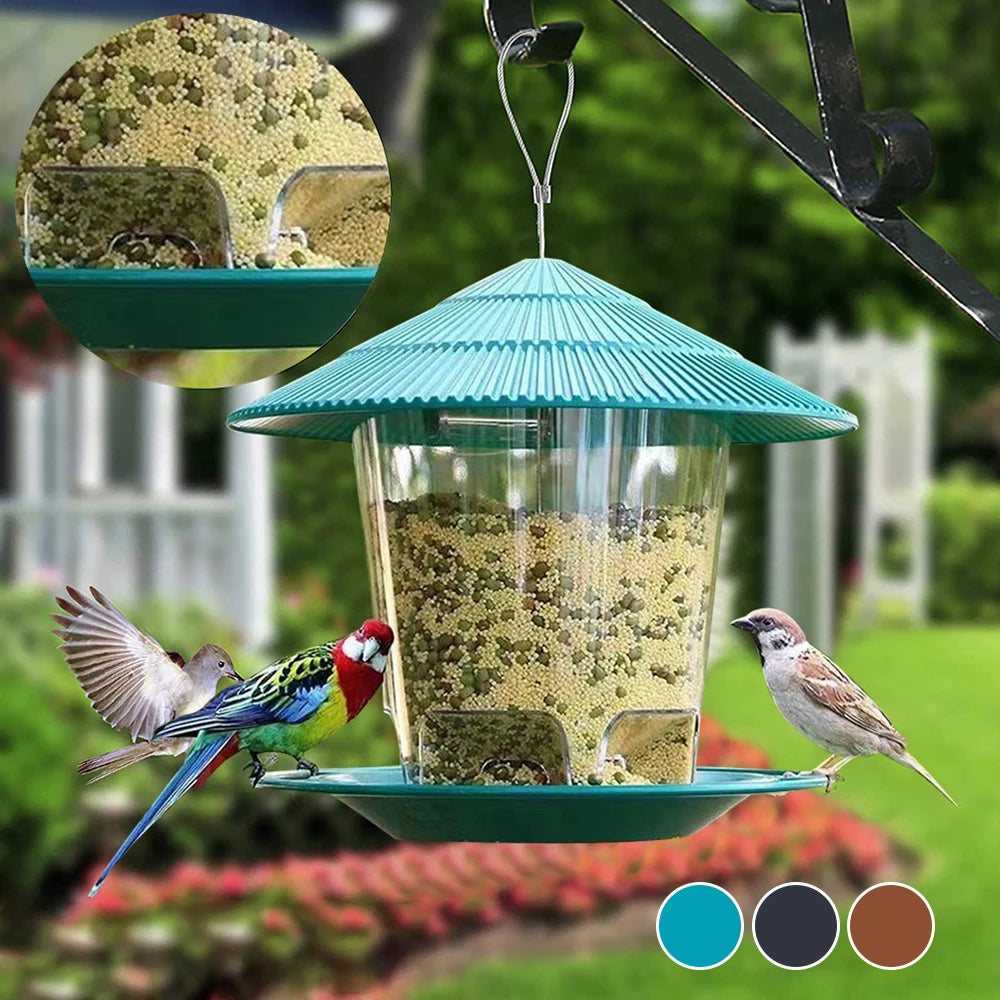Garden Gazebo Bird Feeder
