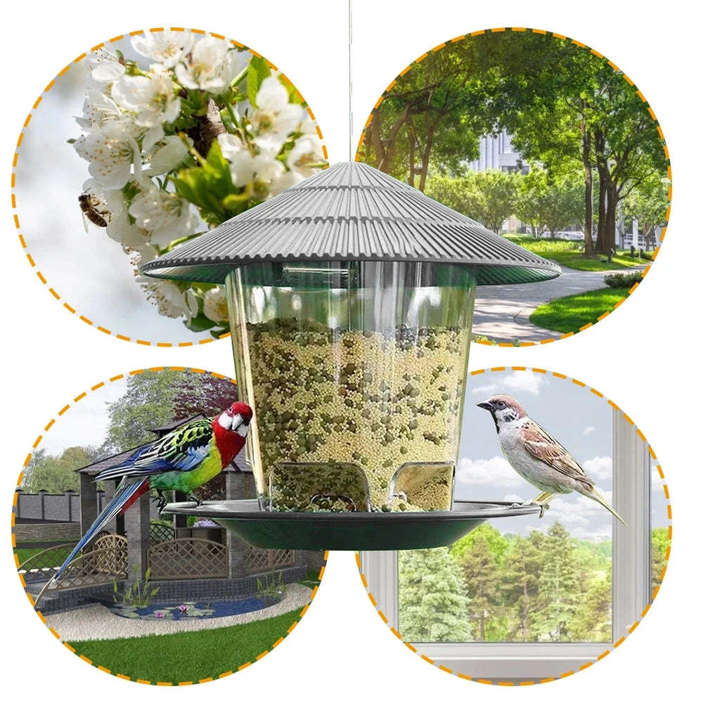 Garden Gazebo Bird Feeder