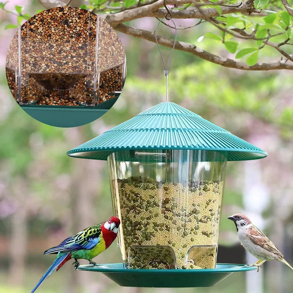 Garden Gazebo Bird Feeder