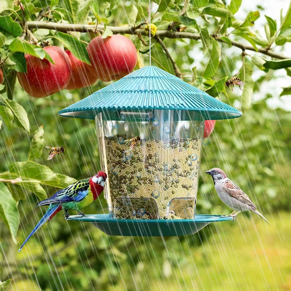 Garden Gazebo Bird Feeder